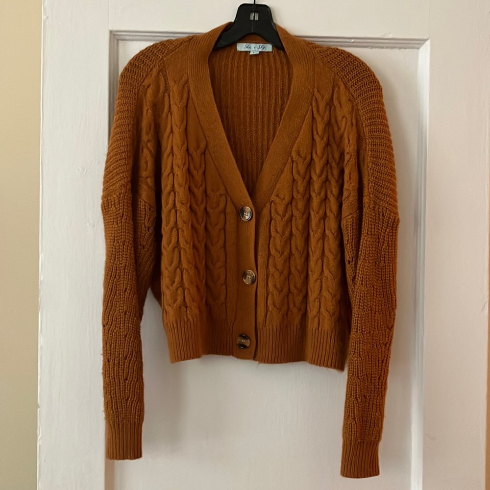 Cute Cropped Cardigan